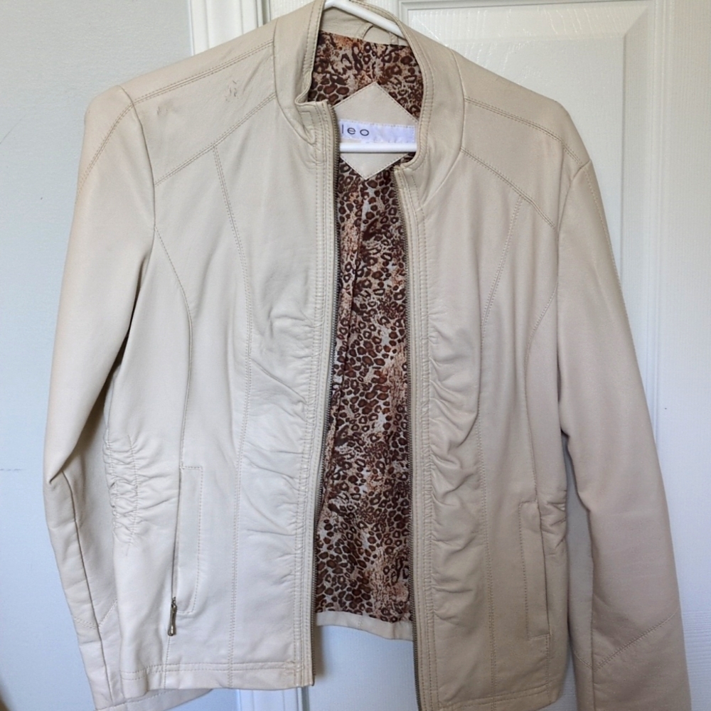 leather coverup